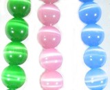 Fiber Optic Beads, Cat's Eye Beads