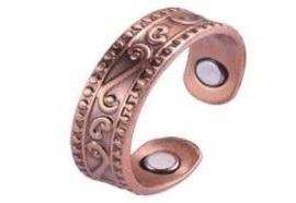 Stylish Copper Rings Magnetic Ring #MCR-212