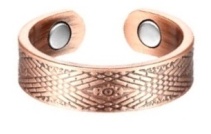 Royal Impression Copper Rings Magnetic Ring #MCR-227