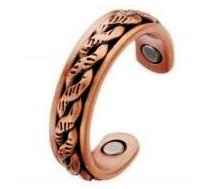 Chain Top Copper Ball Magnetic Ring #MCR229