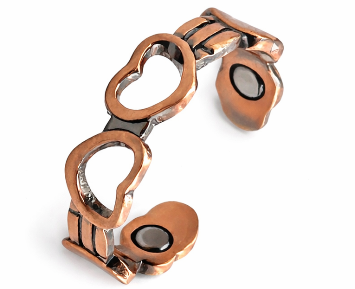 Double Open Heart Magnetic Ring #MCR233